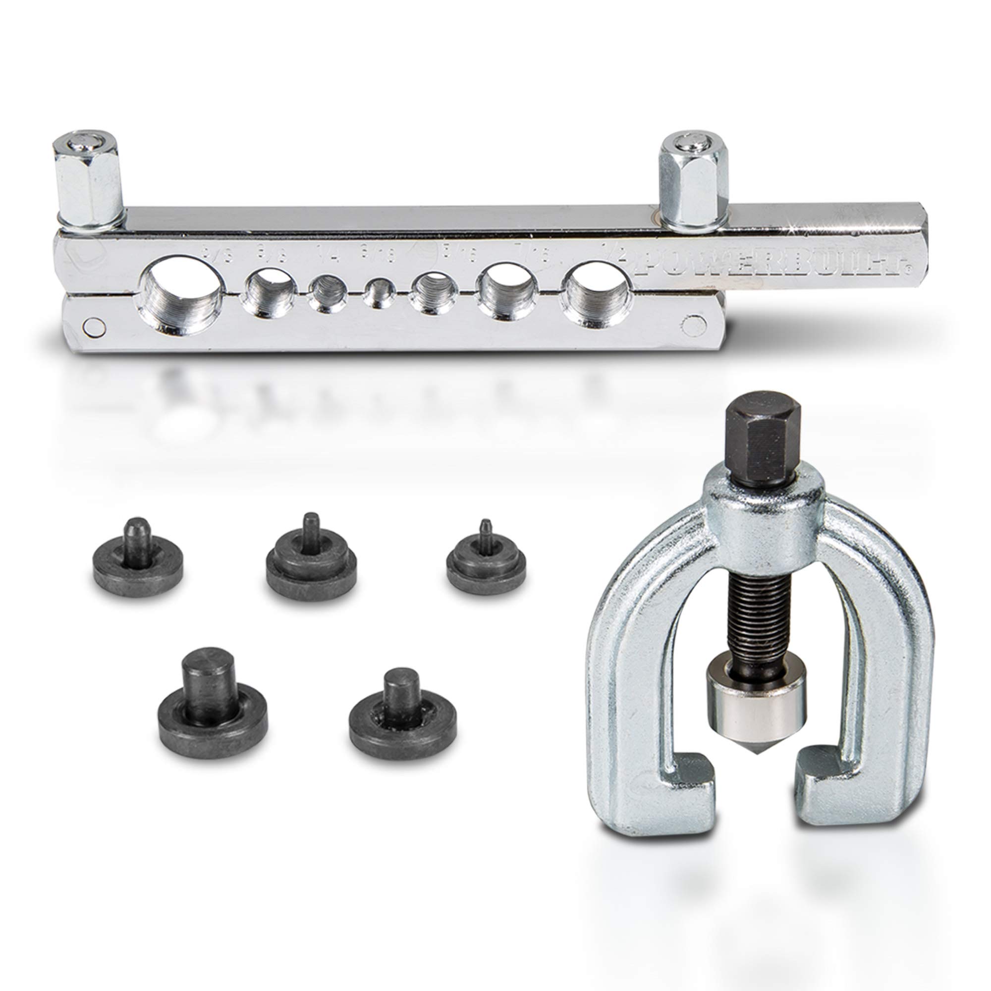 Powerbuilt 940648 Double Flaring Tool - 7 Piece, Brake